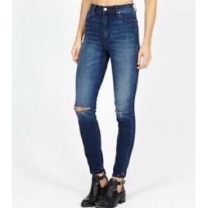 NEUW Dark Wash Marilyn High Rise Ripped Jeans